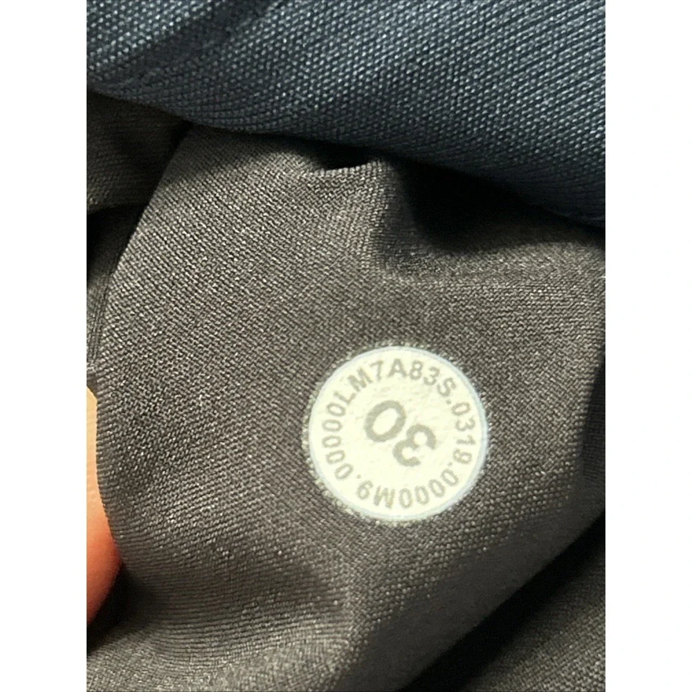Mens Lululemon ABC Commission Golf Shorts Relaxed Navy Performance LM7A83S‎ 30